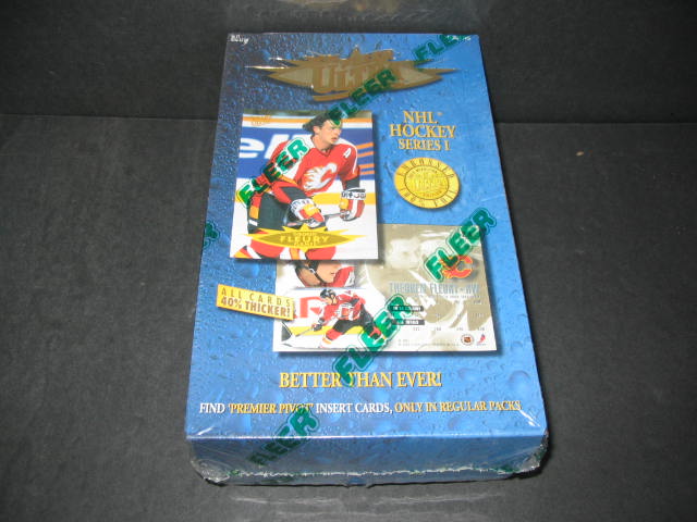 1995/96 Fleer Ultra Hockey Series 1 Box