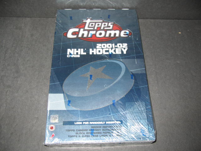 2001/02 Topps Chrome Hockey Box (Hobby)