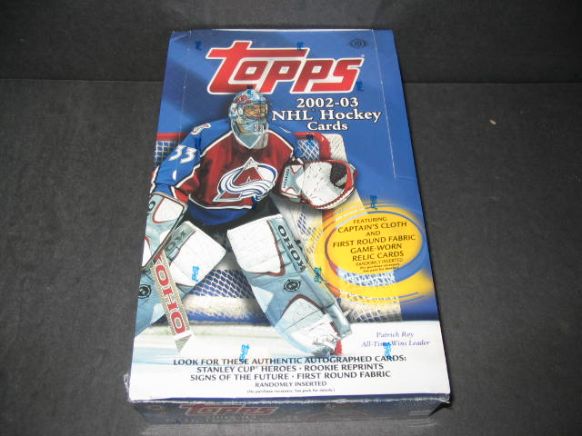 2002/03 Topps Hockey Box (Hobby)