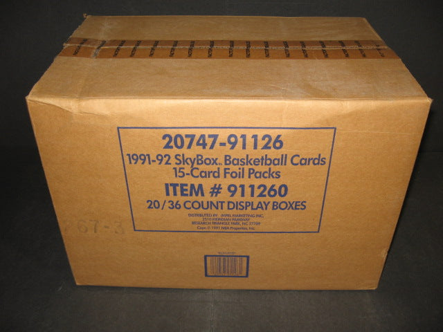 1991/92 Skybox Basketball Series 1 Case (20 Box)