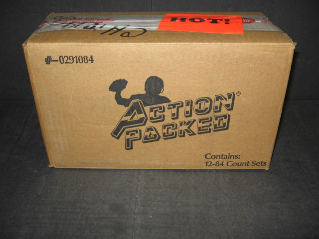1991 Action Packed Football Rookie Update Factory Set Case (12 Sets) (0291084)