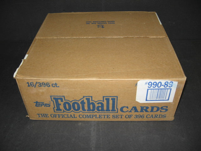 1989 Topps Football Factory Set Case (16 Sets)