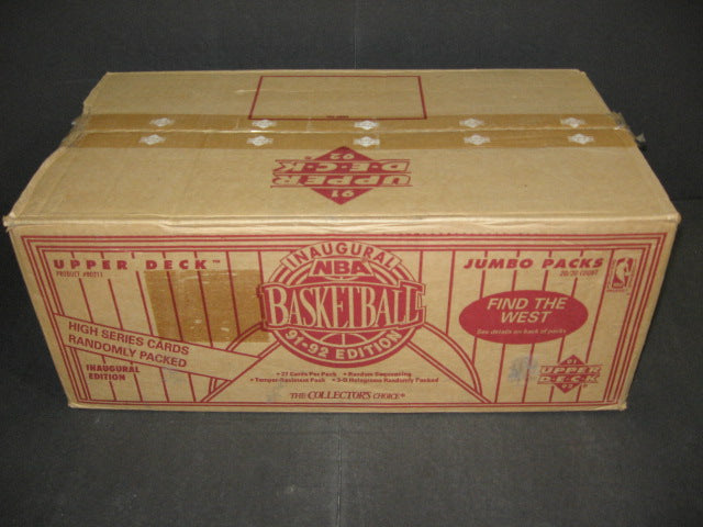 1991/92 Upper Deck Basketball High Series Jumbo Case (20 Box)