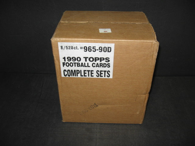 1990 Topps Football Factory Set Case (8 Sets)