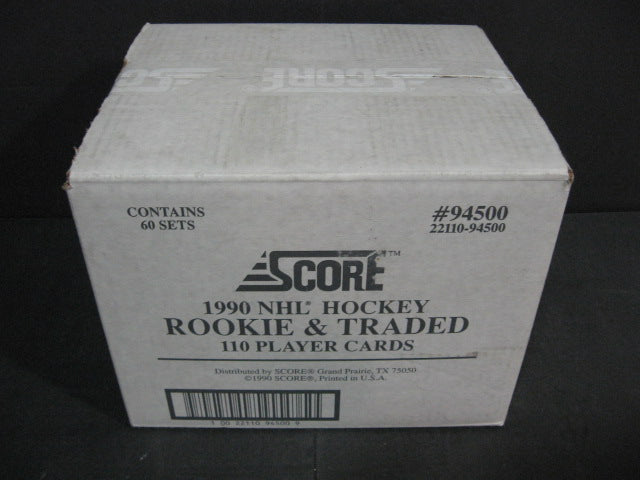 1990/91 Score Hockey Rookie & Traded Factory Set Case (60 Sets)