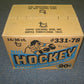 1978/79 Topps Hockey Unopened Wax Case (16 Box) (Sealed)