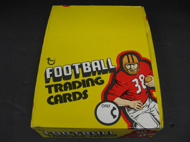 1975 Topps Football Unopened Rack Pack Box (Authenticate)
