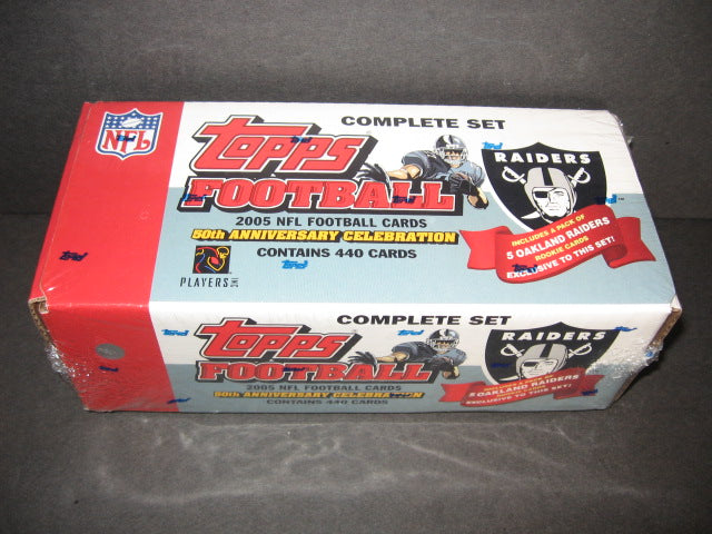 2005 Topps Football Factory Set (Raiders)
