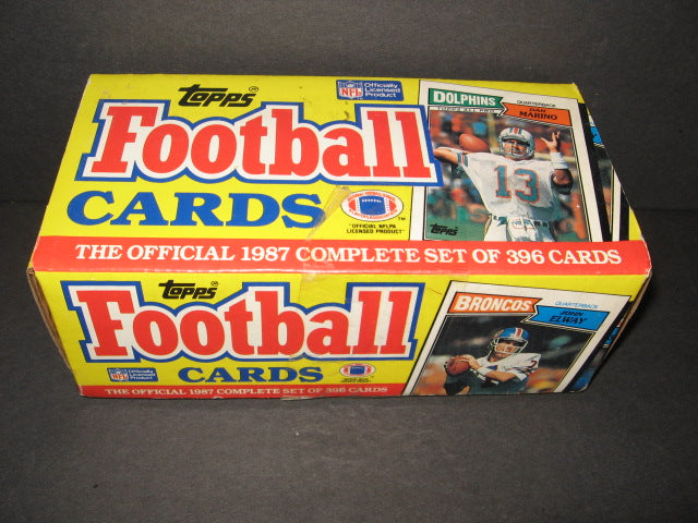 1987 Topps Football Factory Set (Holiday Wrap)