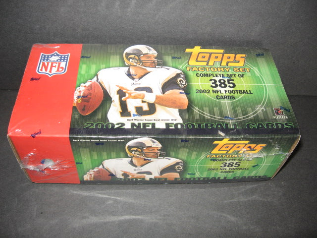 2002 Topps Football Factory Set