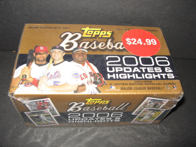 2006 Topps Baseball Updates & Highlights Factory Set