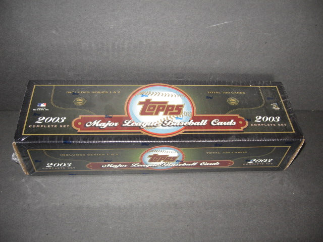 2003 Topps Baseball Factory Set (HTA) (Green)