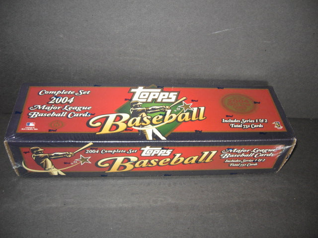 2004 Topps Baseball Factory Set (Hobby) (Red)