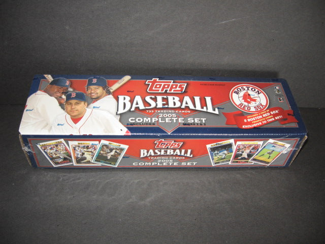 2005 Topps Baseball Factory Set (Red Sox)