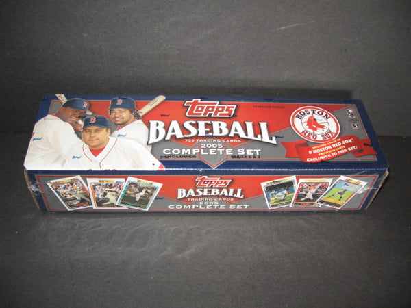 2005 Topps Baseball Factory Set (Red Sox) – Baseball Card Exchange