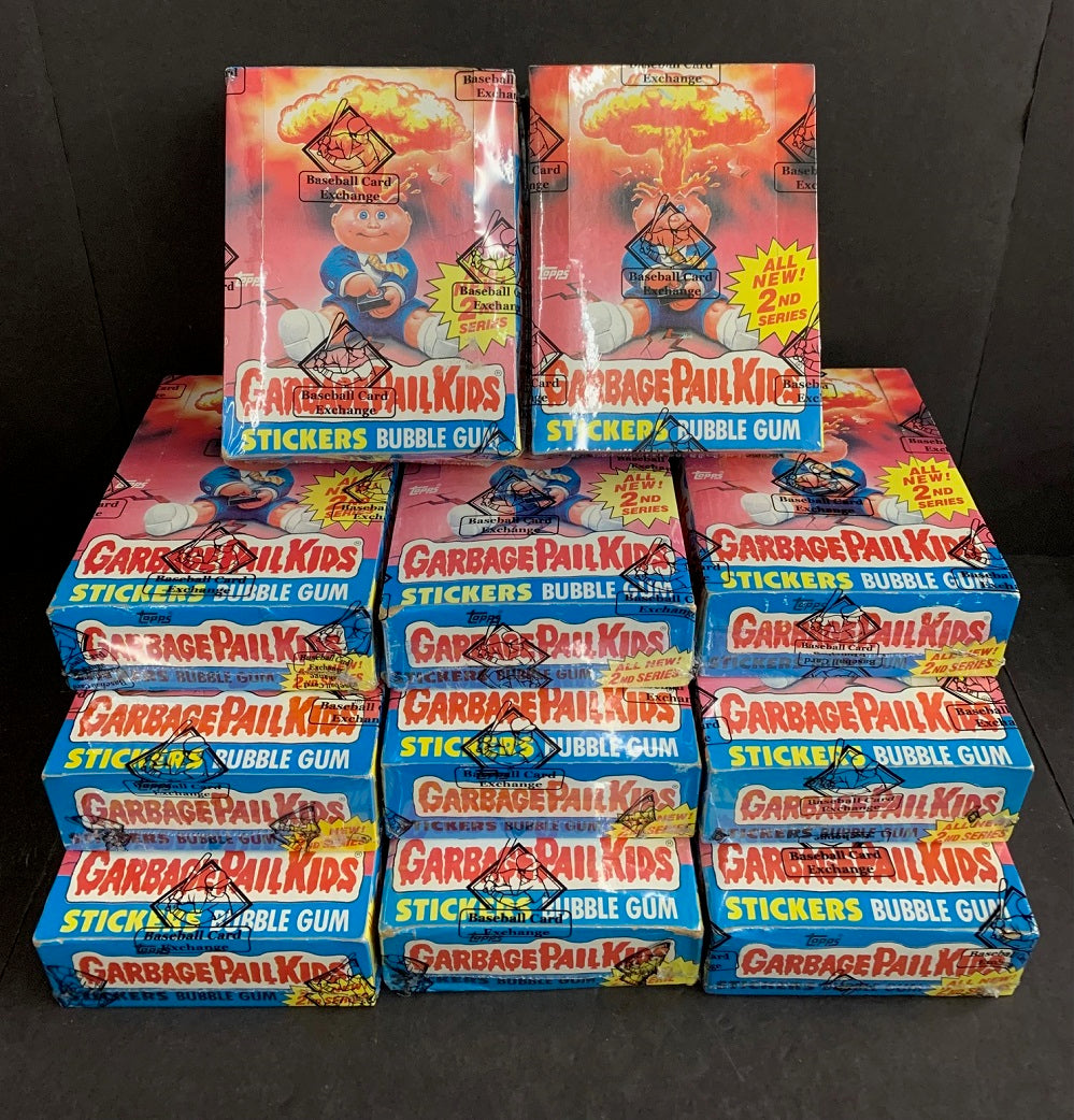 Flash Sale Friday:  1985 Topps Garbage Pail Kids Series 2 Wax Box (w/ price) (BBCE)