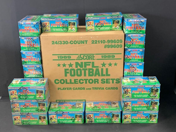 HISTORY OF FOOTBALL 14h30m 7枚 BOX SET Flash Sale Friday: 1989 Score Football Factory Set (BBCE