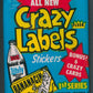 1979 Fleer Crazy Labels Stickers Unopened Wax Pack