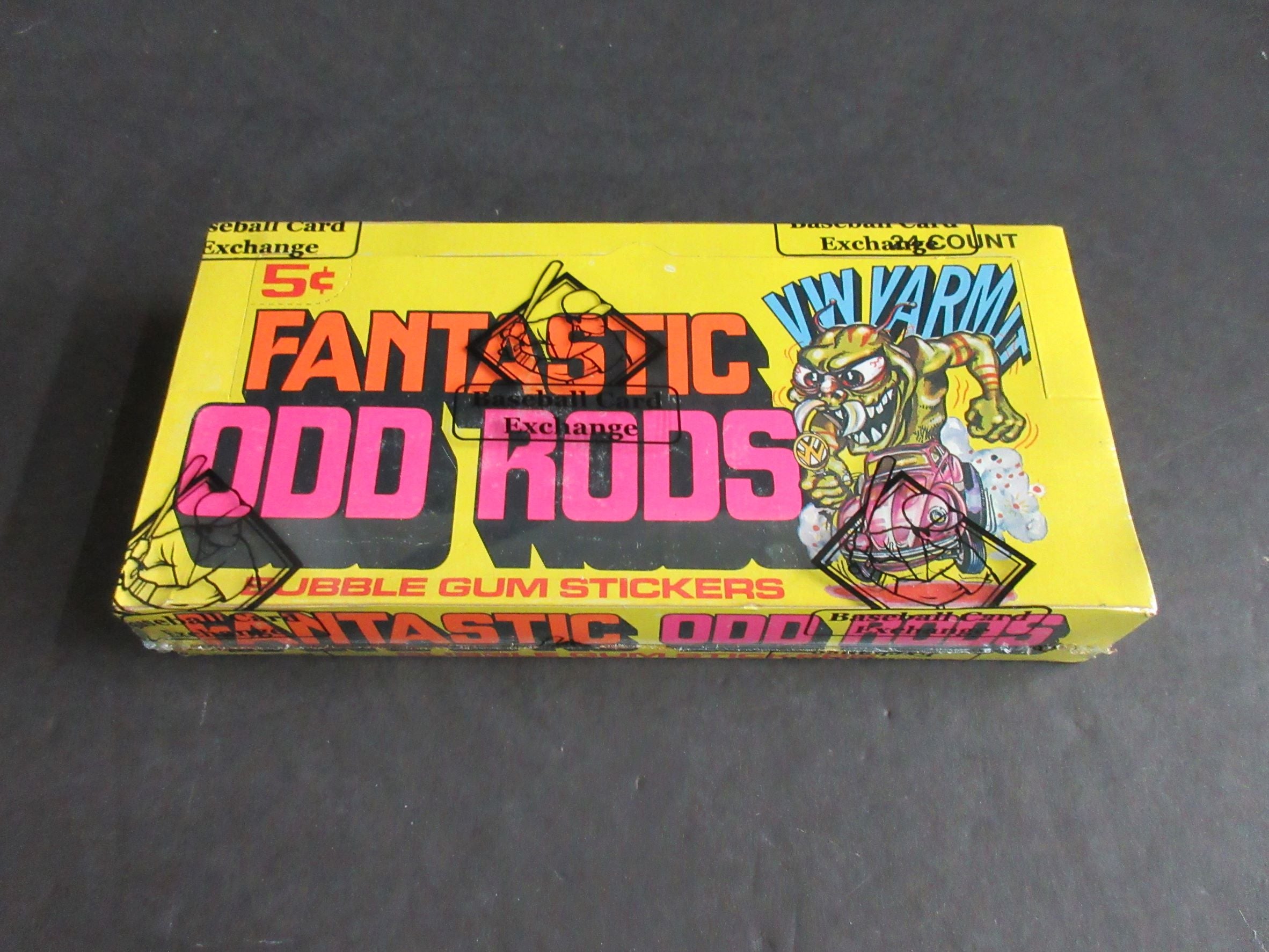 1973 Donruss Fantastic Odd Rods Unopened Wax Box (BBCE)