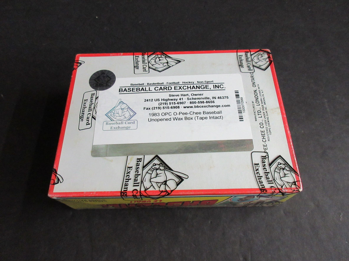 1983 OPC O-Pee-Chee Baseball Unopened Wax Box (Tape) (BBCE)
