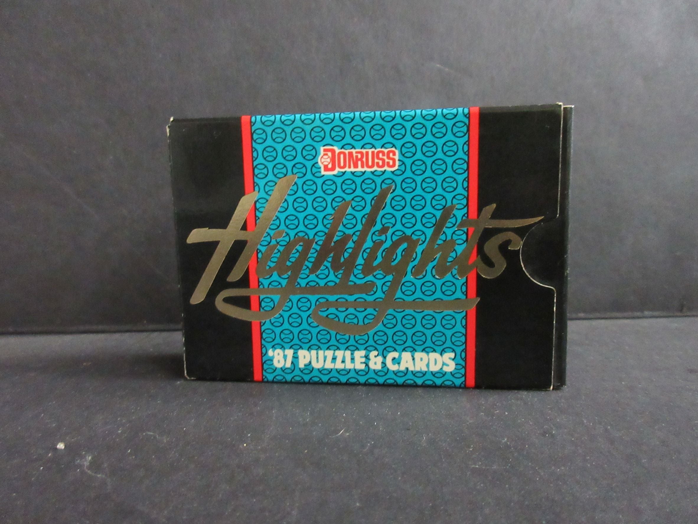1987 Donruss Baseball Highlights Factory Set