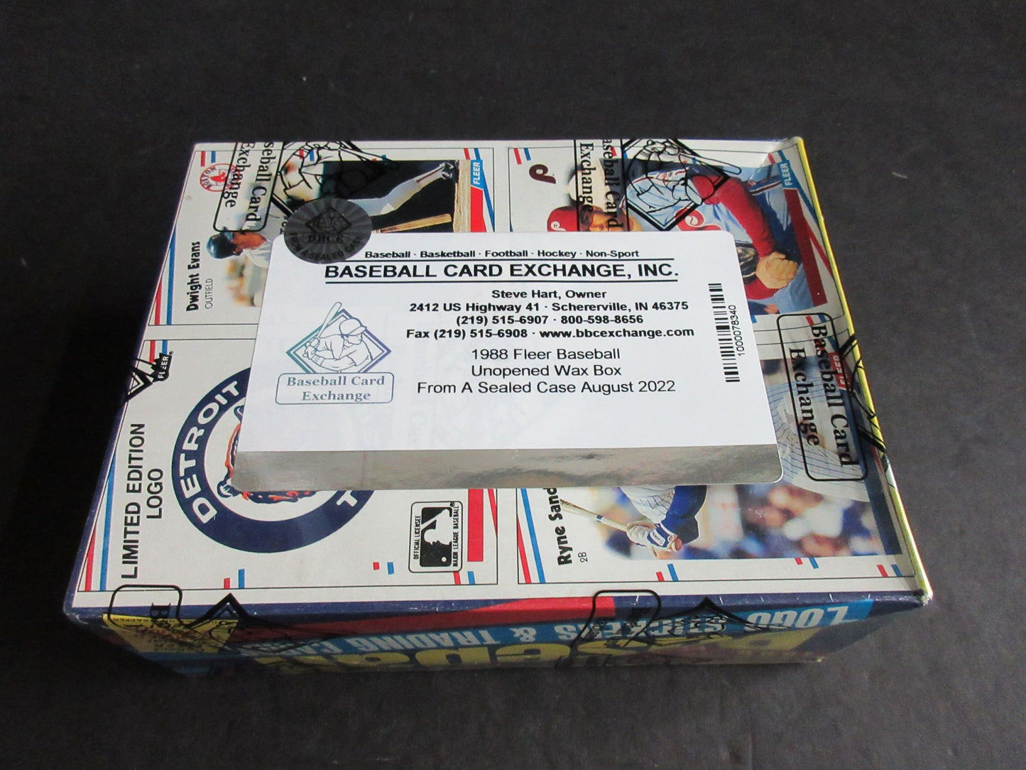 1988 Topps Baseball Unopened Wax Box (FASC) – Baseball Card Exchange