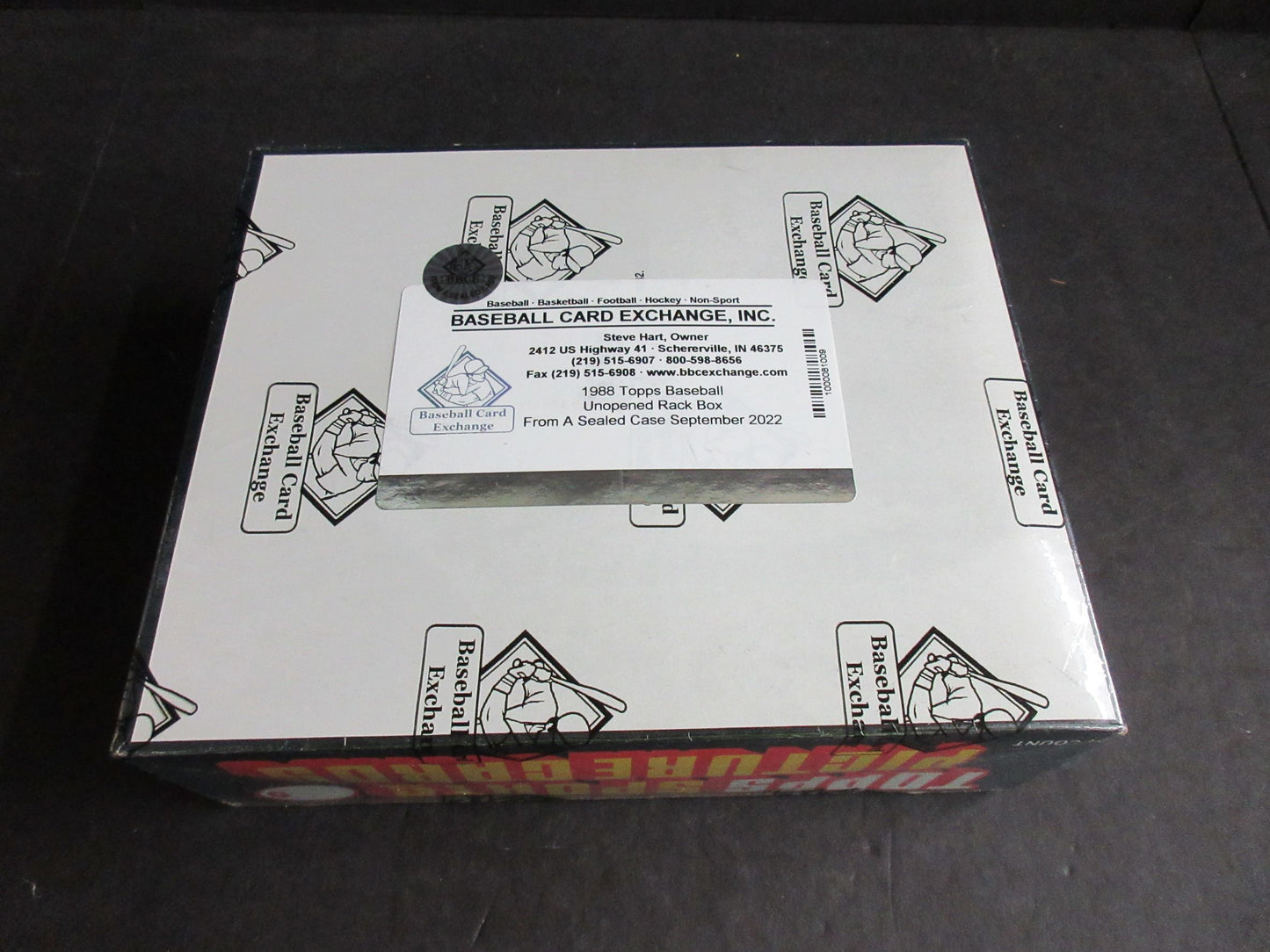 1988 Topps Baseball Unopened Rack Box (FASC)