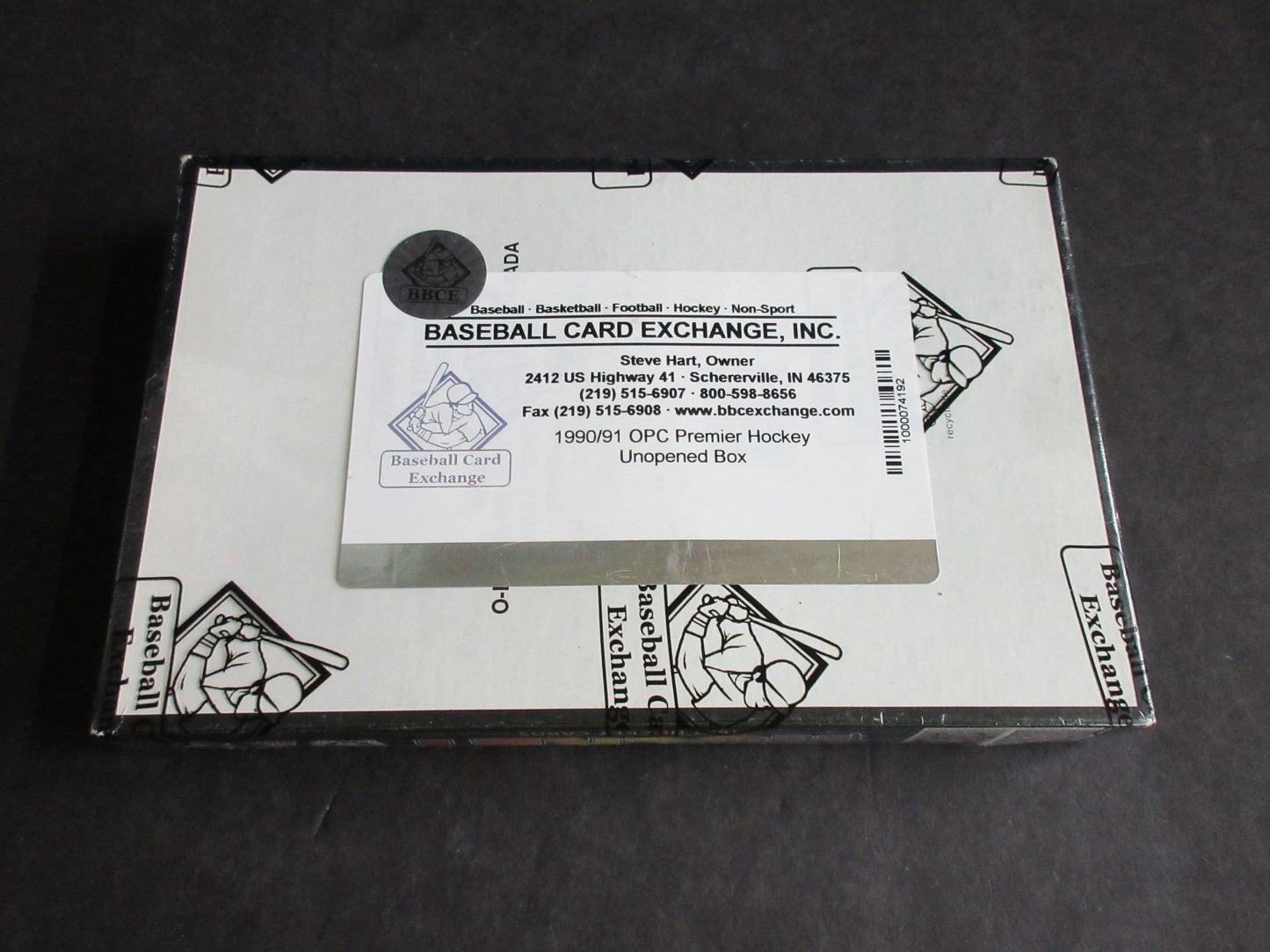 1990/91 OPC O-Pee-Chee Premier Hockey Unopened Box (BBCE)