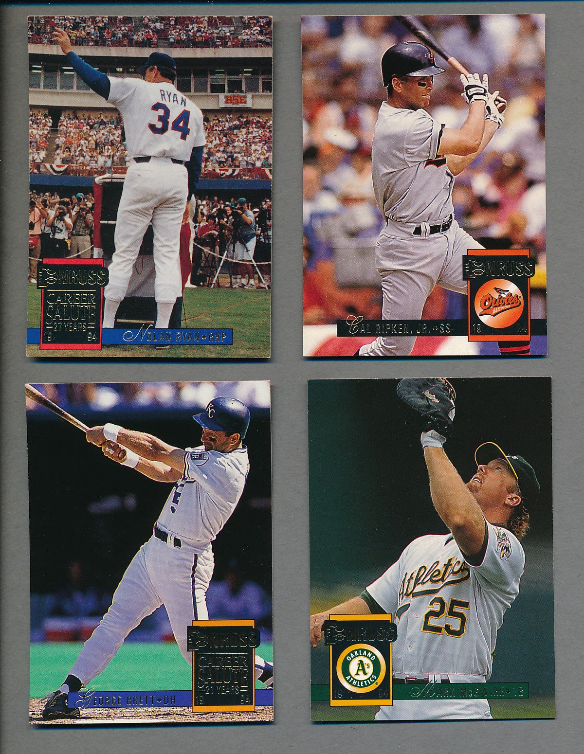 1994 Donruss Baseball Complete Set (w/ Inserts) (660)  NM/MT MT