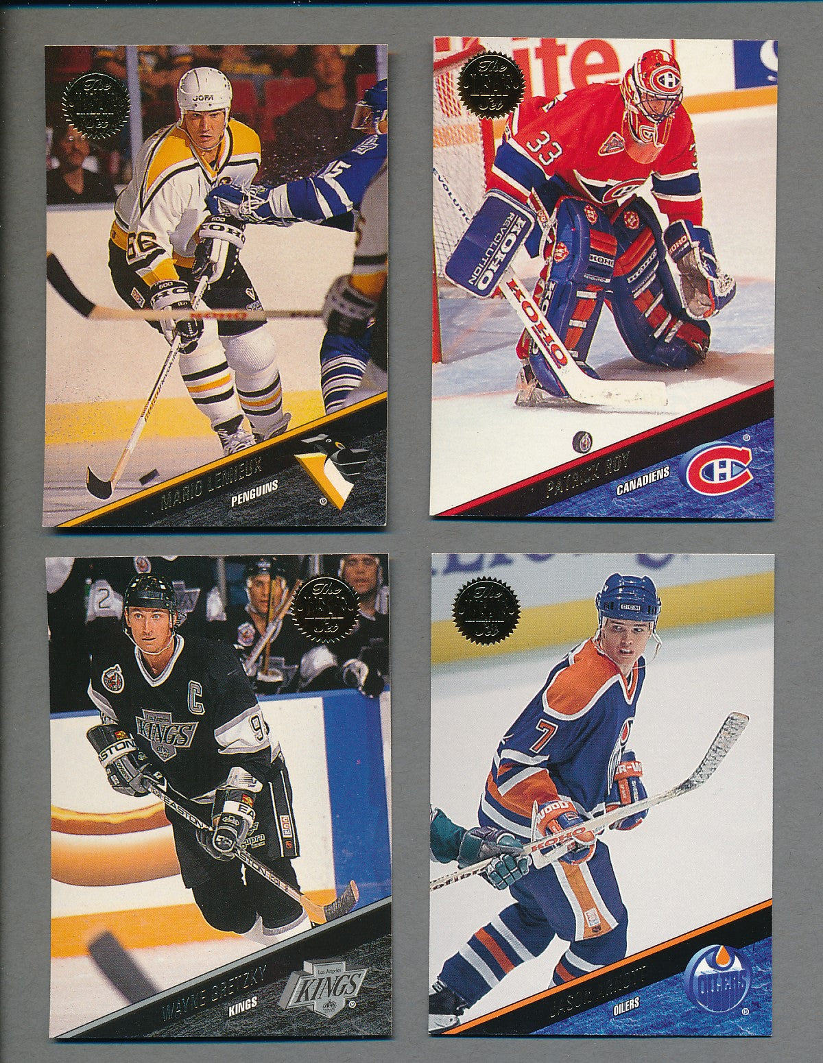 1993/94 Leaf Hockey Complete Set (w/ Inserts) (440)  NM/MT MT
