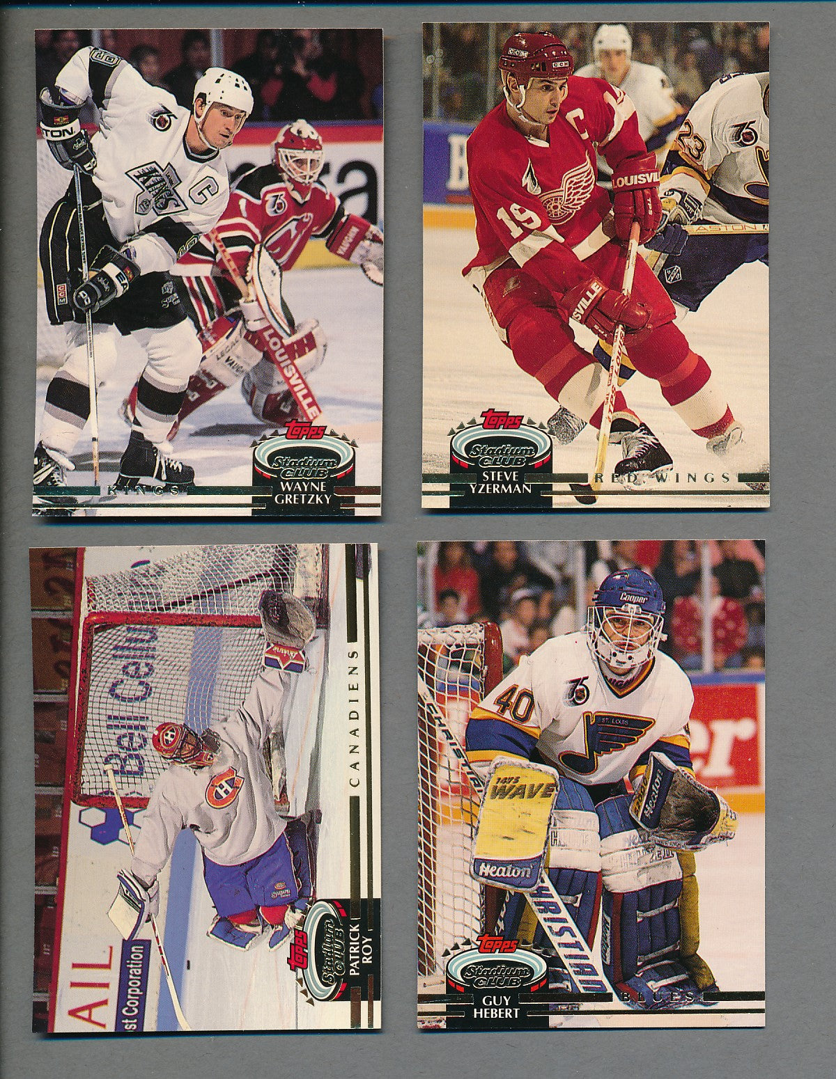 1992/93 Topps Stadium Club Hockey Complete Set (501)