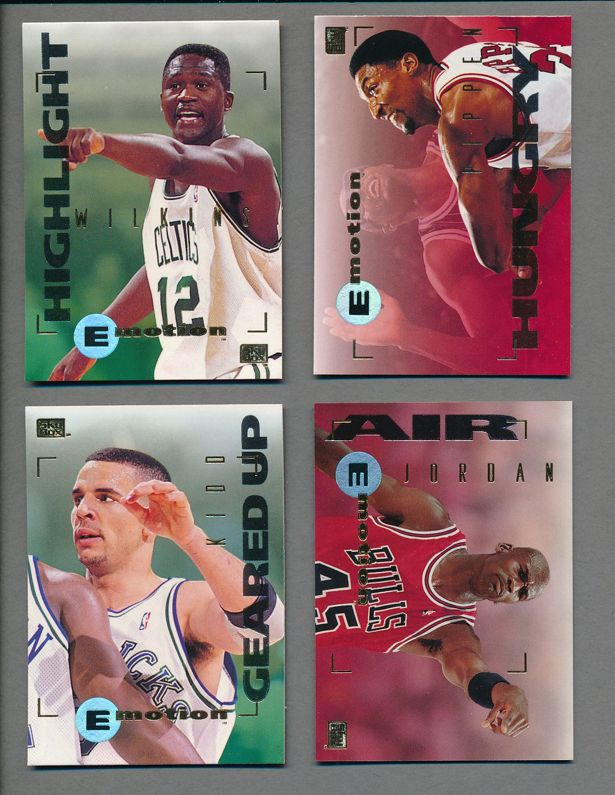1994/95 Skybox Emotion Basketball Complete Set (121)  NM/MT MT