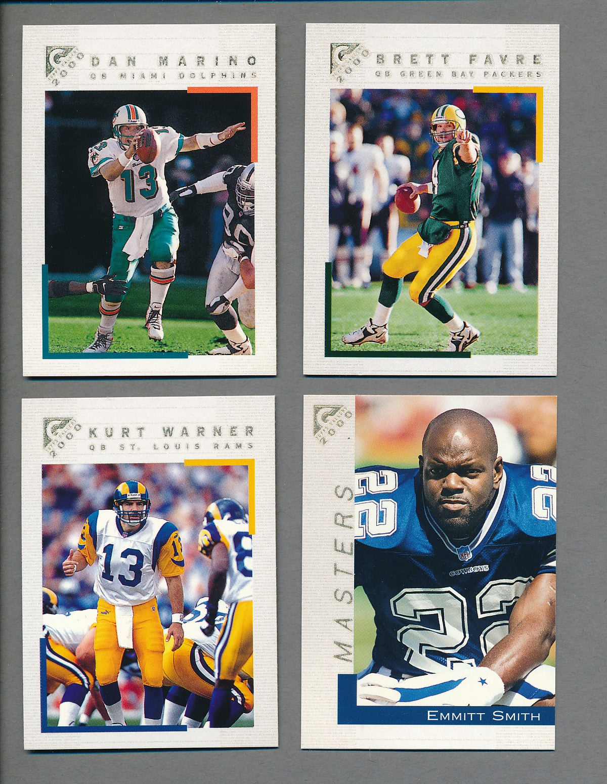 2000 Topps Gallery Football Complete Set (175) NM/MT MT