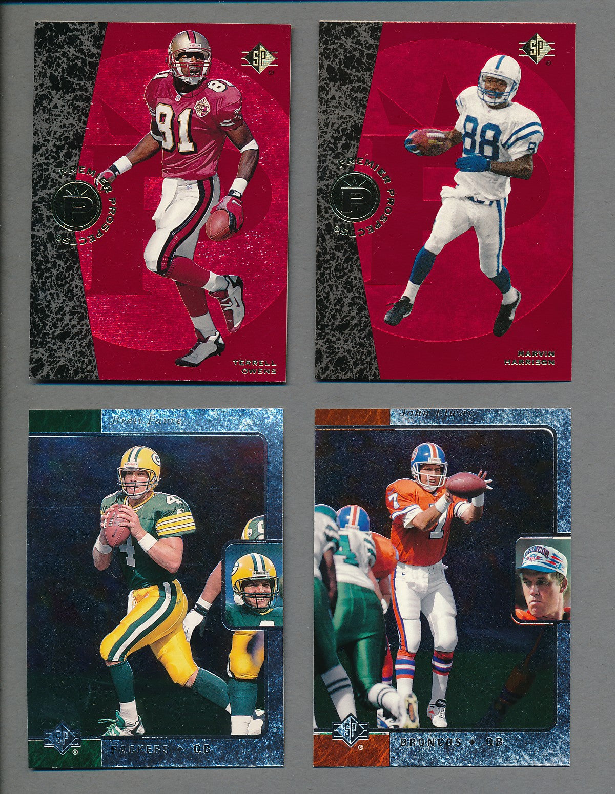 1996 Upper Deck SP Football Complete Set (188) NM/MT MT