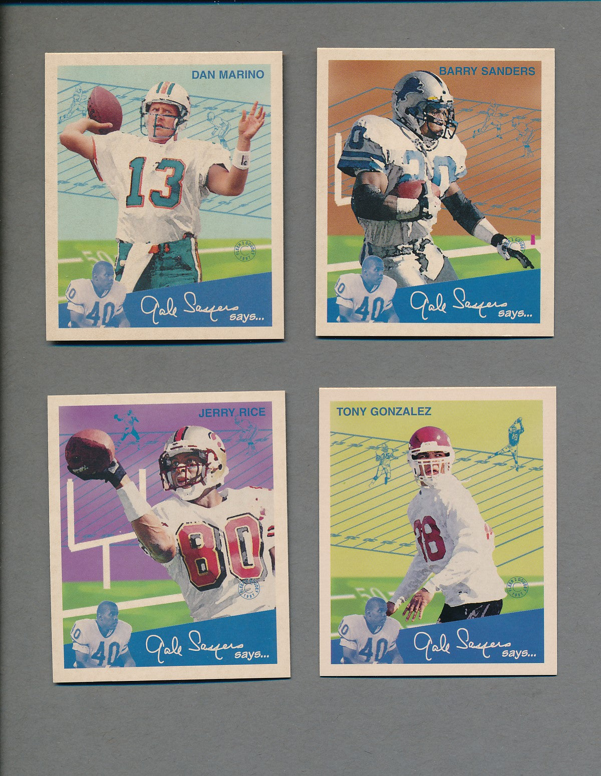1997 Fleer Goudey II Football Complete Set (150) NM/MT MT