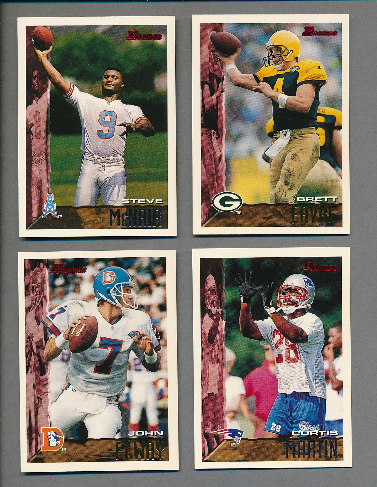 1995 Bowman Football Complete Set (357) NM/MT MT