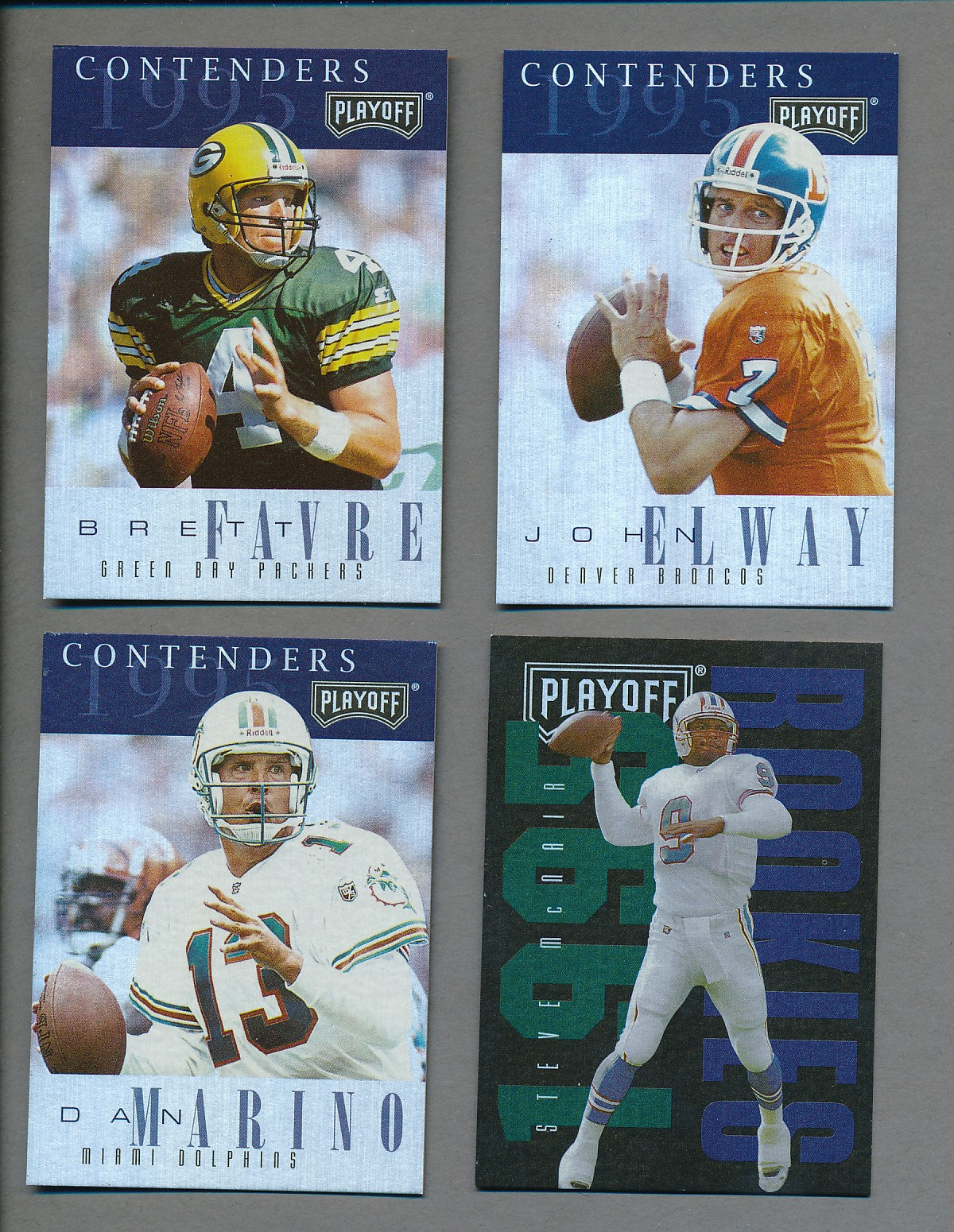 1995 Playoff Contenders Football Complete Set (w/ Inserts) (150) NM/MT MT