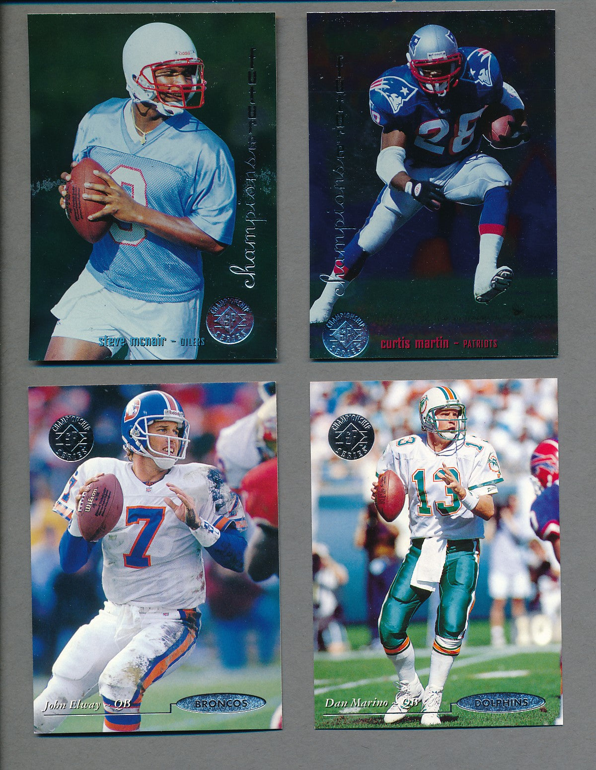 1995 Upper Deck SP Championship Football Complete Set (225) NM/MT MT