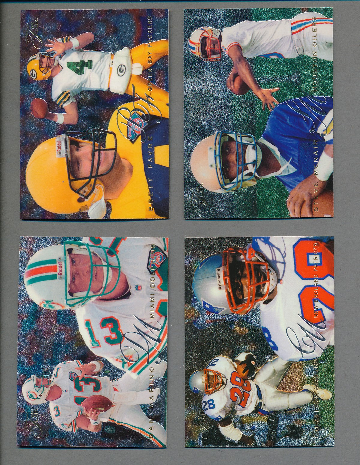 1995 Flair Football Complete Set (220) NM/MT MT