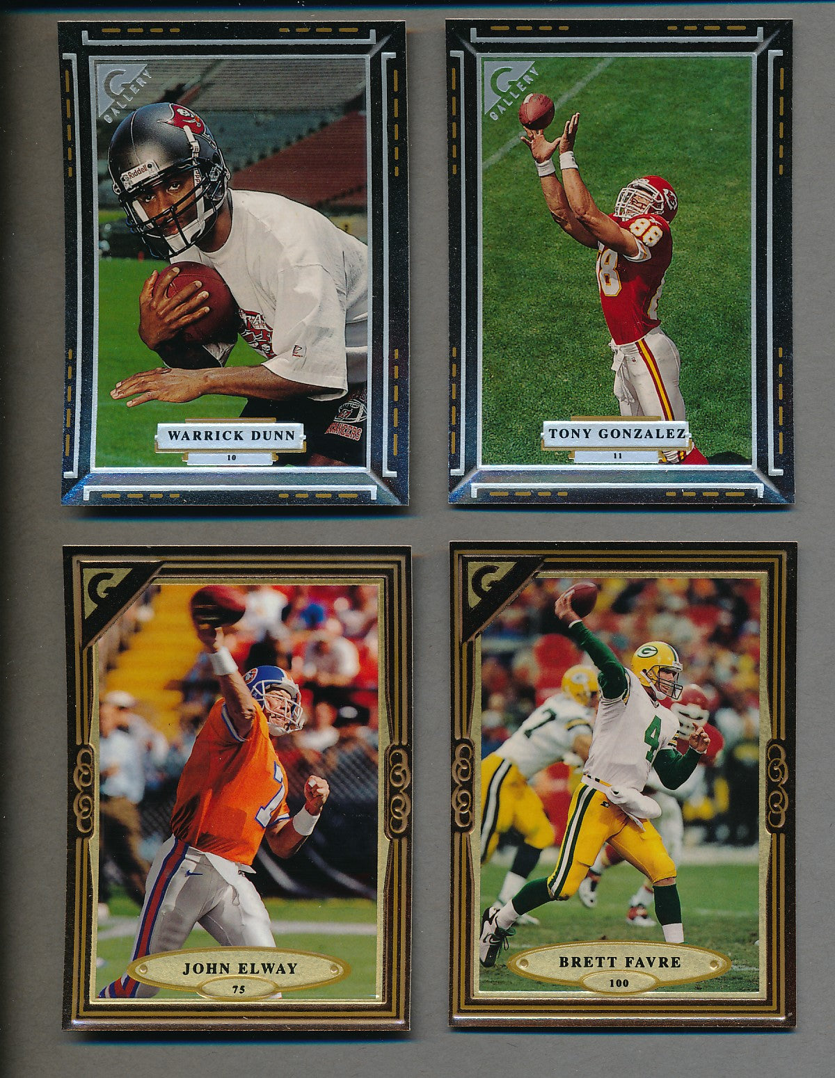 1997 Topps Gallery Football Complete Set (135) NM/MT MT