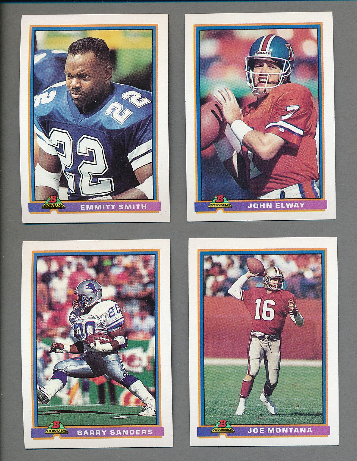 1991 Bowman Football Complete Set (561) NM/MT MT