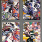 1995 Pacific Triple Folders Football Complete Set (w/ Inserts) (48) NM/MT MT