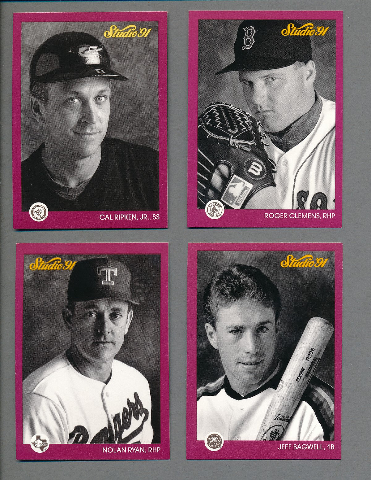 1991 Leaf Studio Baseball Complete Set (264) NM/MT MT