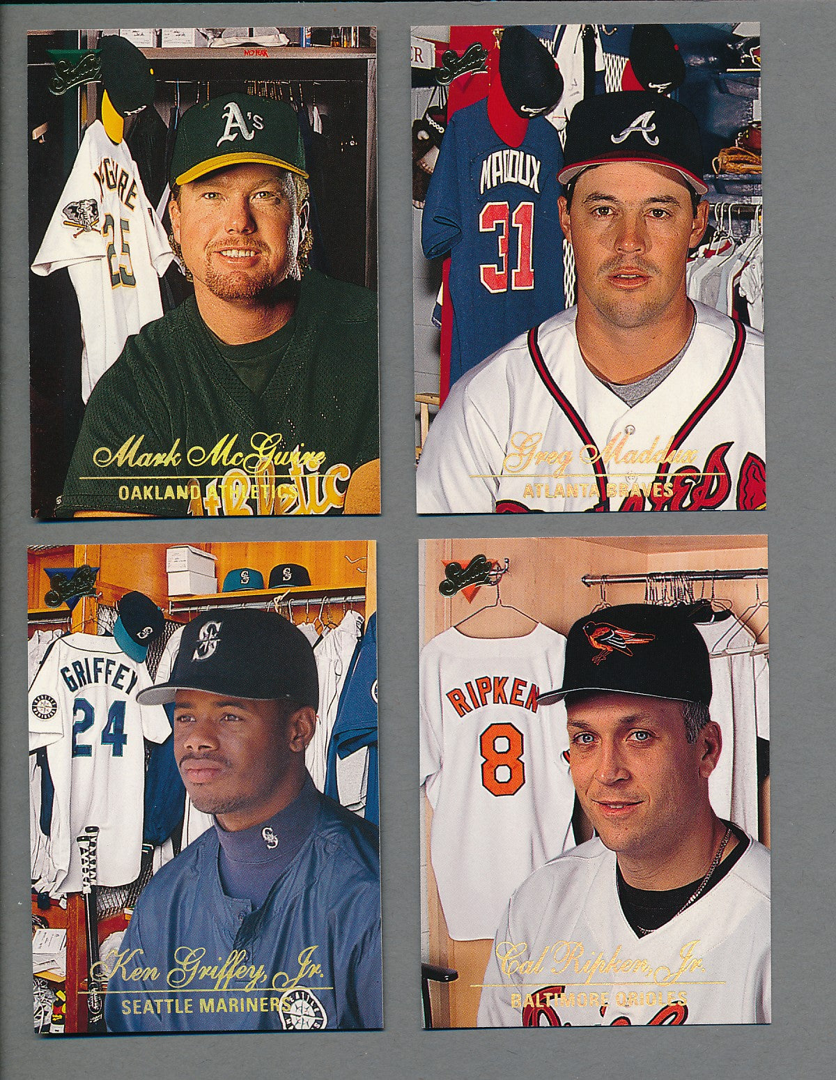 1994 Leaf Studio Baseball Complete Set (w/ Inserts) (220)  NM/MT MT