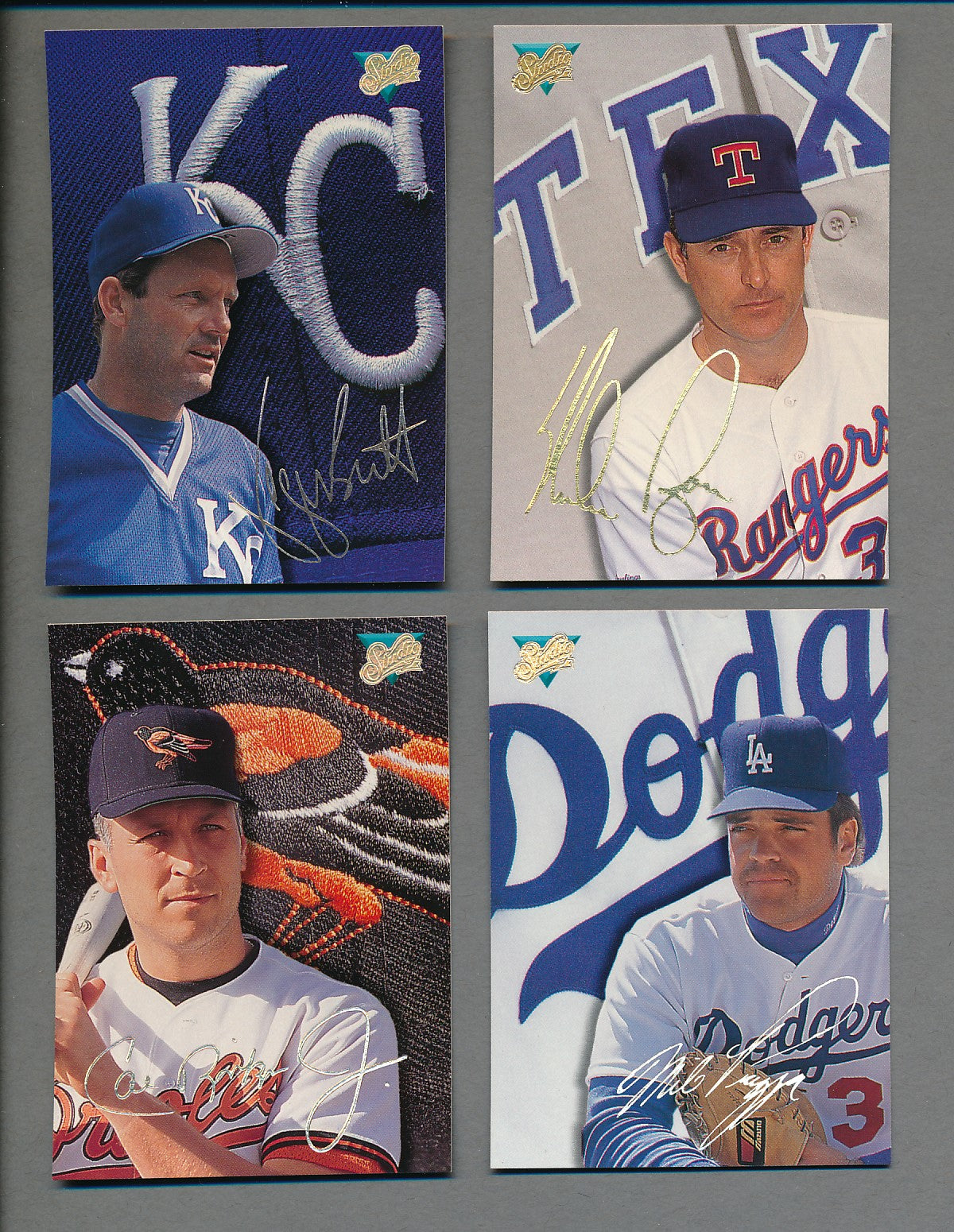 1993 Leaf Studio Baseball Complete Set (w/ Inserts) (220)  NM/MT MT
