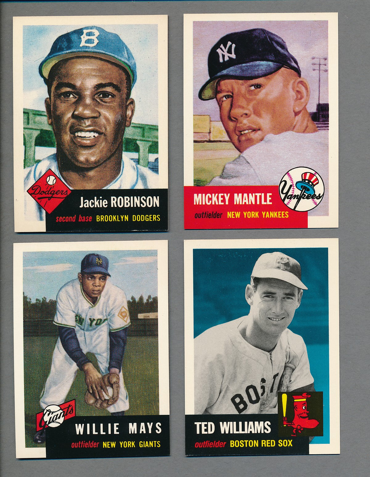 1953 (1991) Topps Archives Baseball Complete Set (330)  NM/MT MT