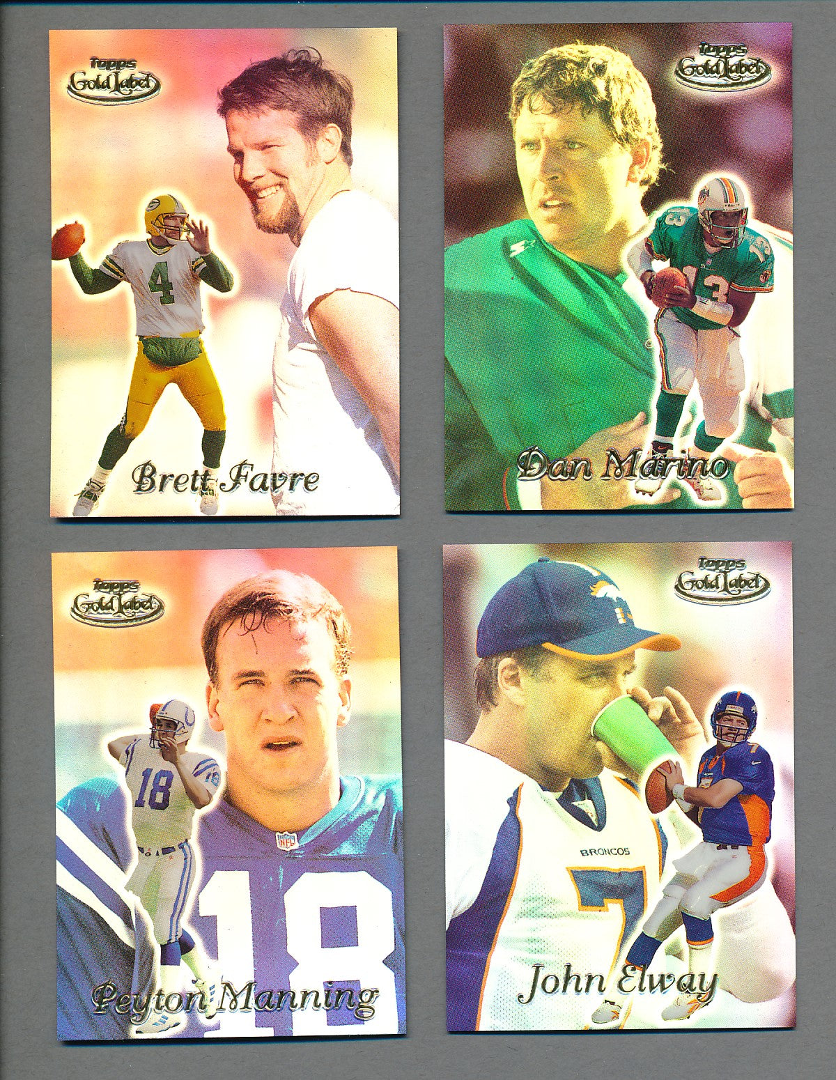 1999 Topps Gold Label Class 1 Football Complete Set (100) NM/MT MT
