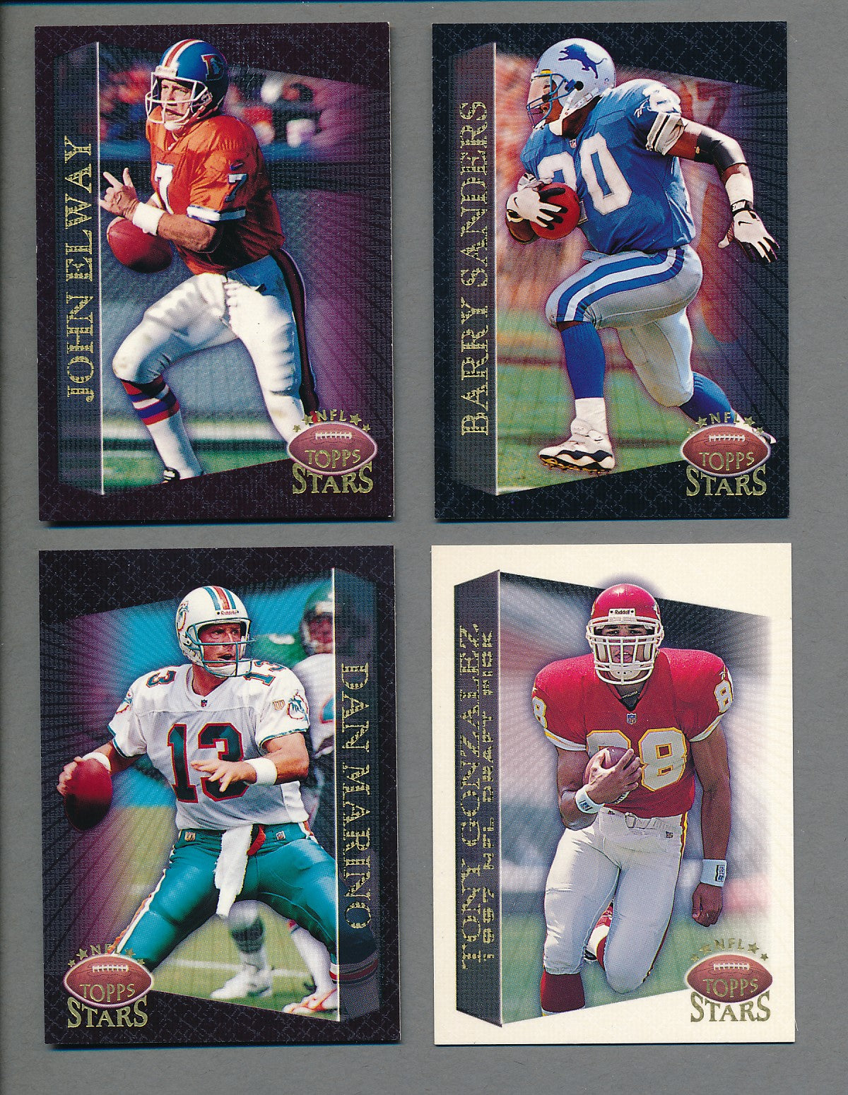 1997 Topps Stars Football Complete Set (125) NM/MT MT