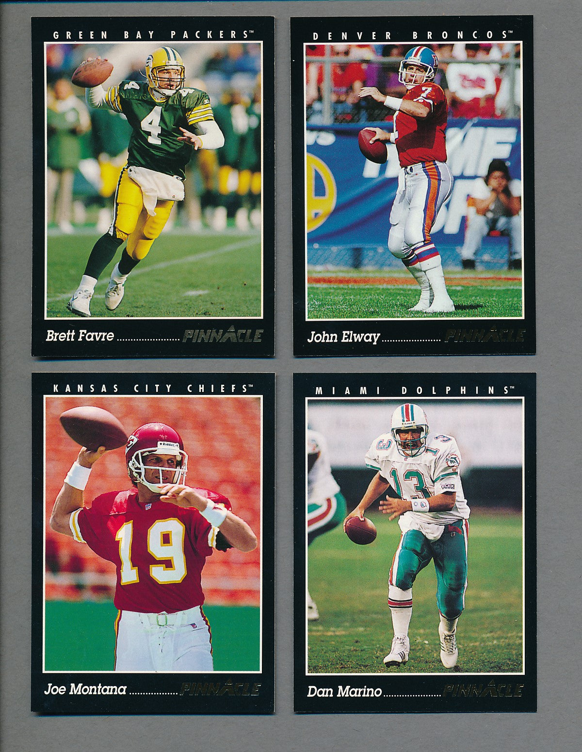 1993 Pinnacle Football Complete Set (360) NM/MT MT