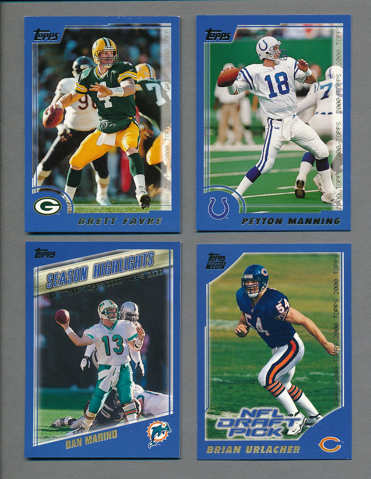 2000 Topps Football Complete Set (400) NM/MT MT